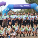 นายเฉลิมพล ก่อกิจเถกิงกูล รองอธิการบดีมหาวิทยาลัยการกีฬาแห่งชาติประจำวิทยาเขตชุมพร คณาจารย์ บุคลากร และนักศึกษา ร่วมเป็นส่วนหนึ่งในกิจกรรม Chumphon Bikini & Beach Run 2025