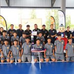 นายเฉลิมพล ก่อกิจเถกิงกูล รองอธิการบดีมหาวิทยาลัยการกีฬาแห่งชาติประจำวิทยาเขตชุมพร  ร่วมพิธีเปิดการแข่งขันฟุตซอล SDN FUTSAL NO-L CUP 2026 เพื่อนกันมันส์โนแอล ไม่ดื่ม ไม่สูบ ไม่เสพ ไม่พนัน”