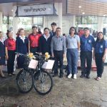 ช่วยศาสตราจารย์จิรยุทธ คงพยักฆ์ ผู้ช่วยอธิการบดีฝ่ายบริหารพร้อมด้วยบุคลากร มอบสิ่งของเพื่อนำไปใช้ในการออกร้านกาชาดในงานเทิดพระเกียรติกรมหลวงชุมพรและงานกาชาดจังหวัดชุมพร ประจำปี 2568